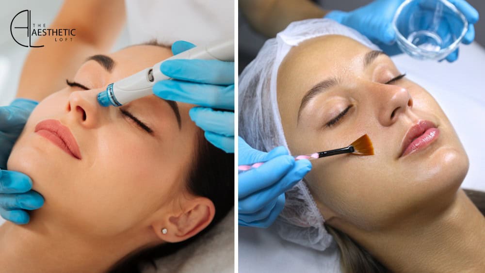 Hydrafacial vs Chemical Peels
